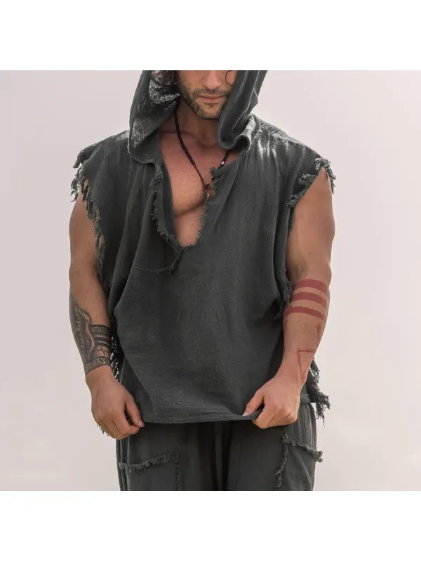 Breathable Comfort Sleeveless Hoodie - Shopyiyistories.com 