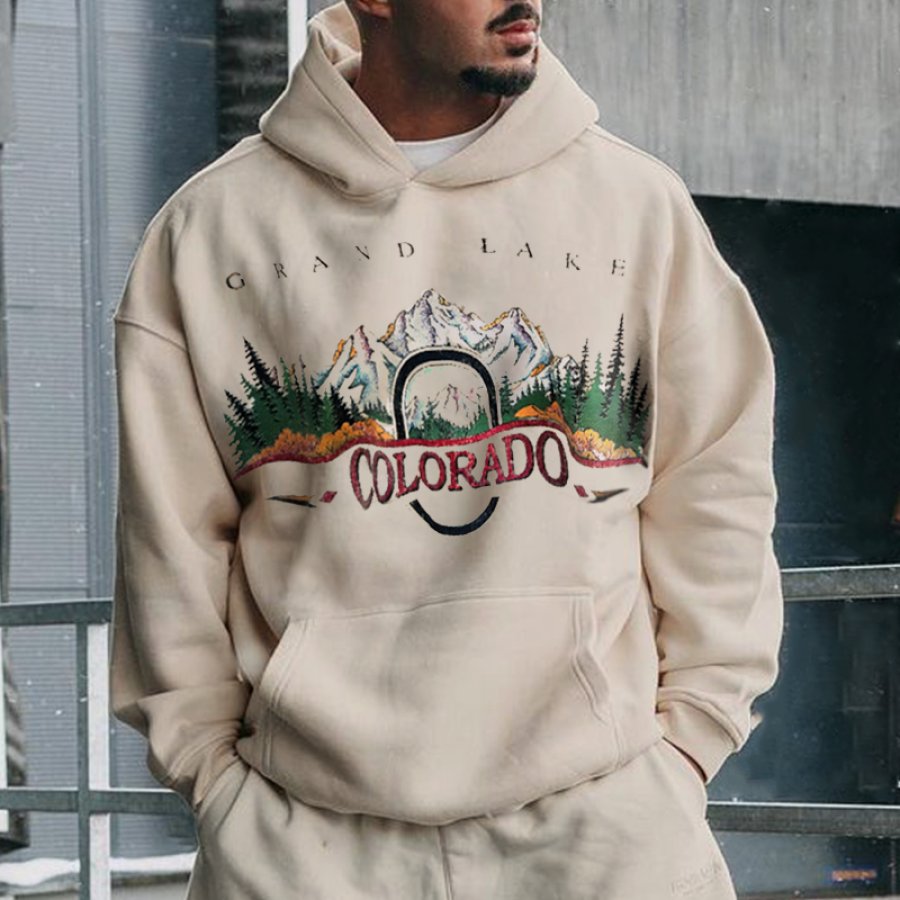 

Men's Oversized Vintage Casual Sweatshirt