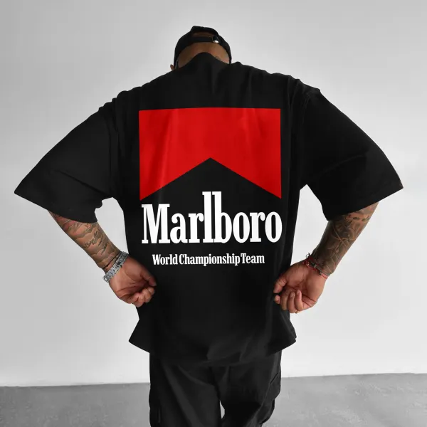 Oversized Marlboro Tee - Dozenlive.com 