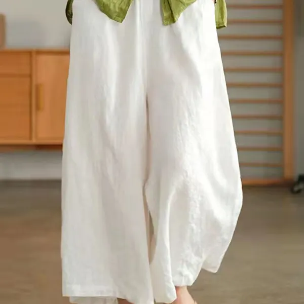 Casual Loose Solid Color Wide Leg Pants Only $23.99 - Cotosen.com 