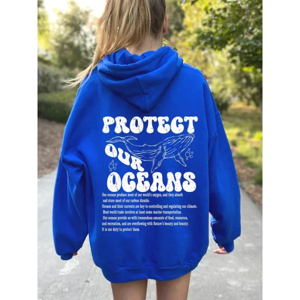 Save Our Ocean Surfing Hoodie - Localziv.com 