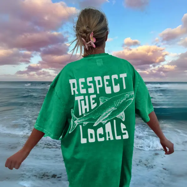Women's Loose Retro Surf T-Shirt - Wayrates.com 