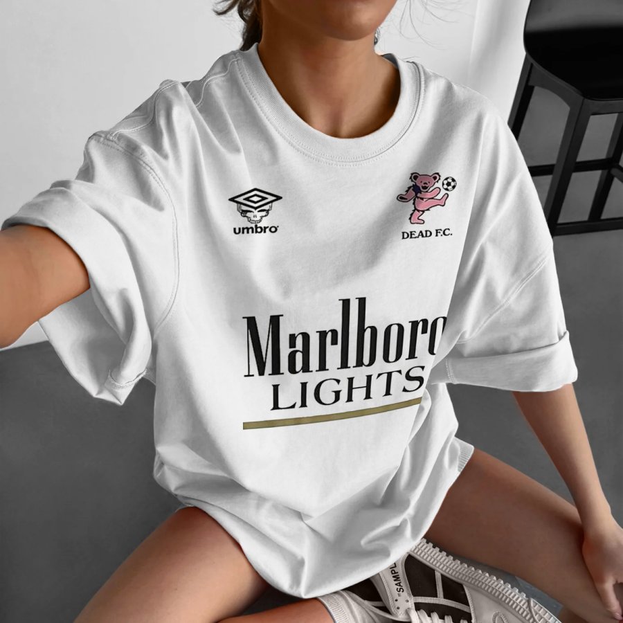 

Oversized Retro Casual Tee