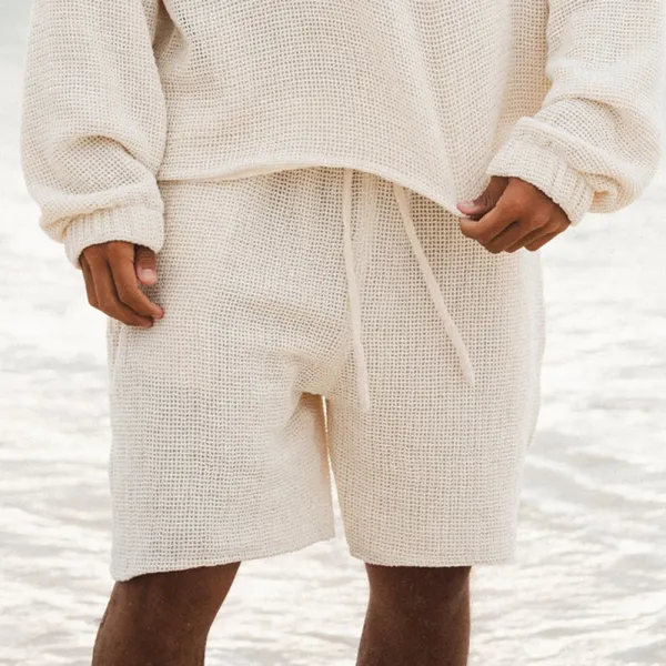 Beach Holiday Casual Linen Shorts - Menilyshop.com 