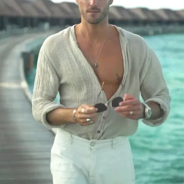 Cotton Resort Hawaiian Comfort Everyday Shirt - Ootdyouth.com 