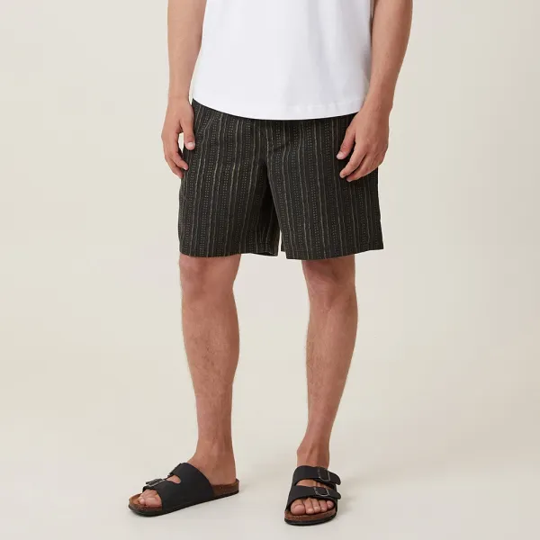 Men's Loose Fit Cargo Shorts - Localziv.com 