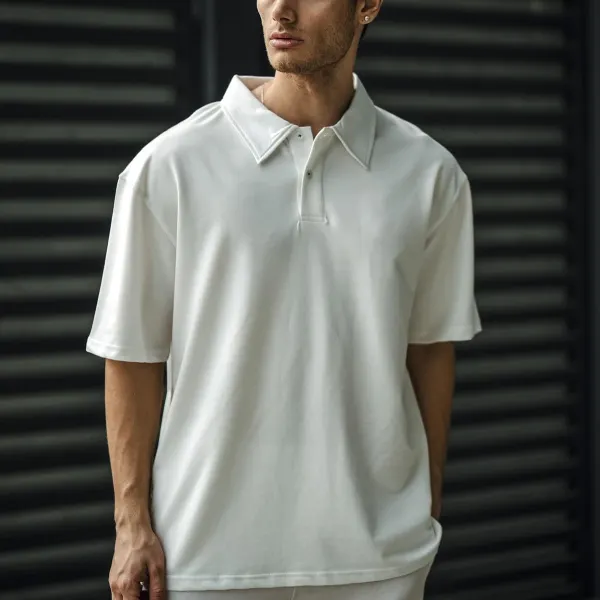 Men's Casual Polo Shirt - Nicheten.com 