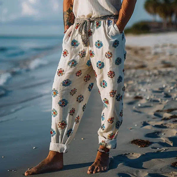 Retro Loose Breathable Men's Casual Pants - Yiyistories.com 