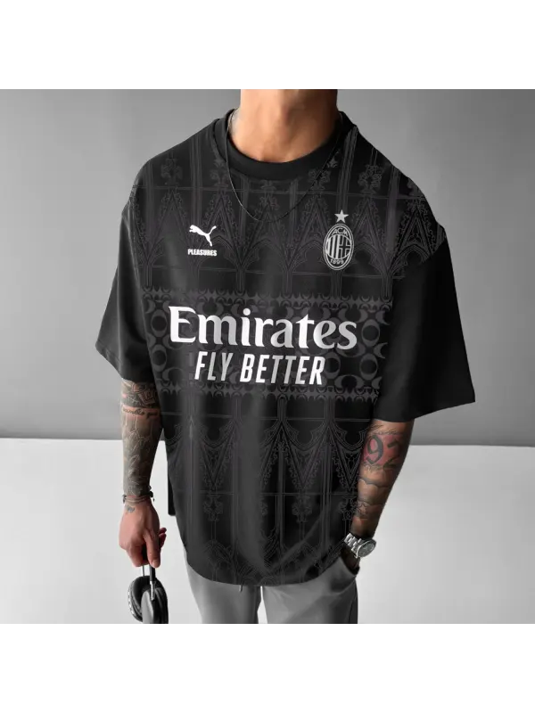 Oversized Football Shirt - Timetomy.com 