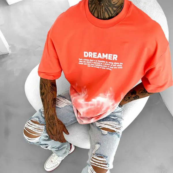 Degrade Oversize Tee - Spiretime.com 