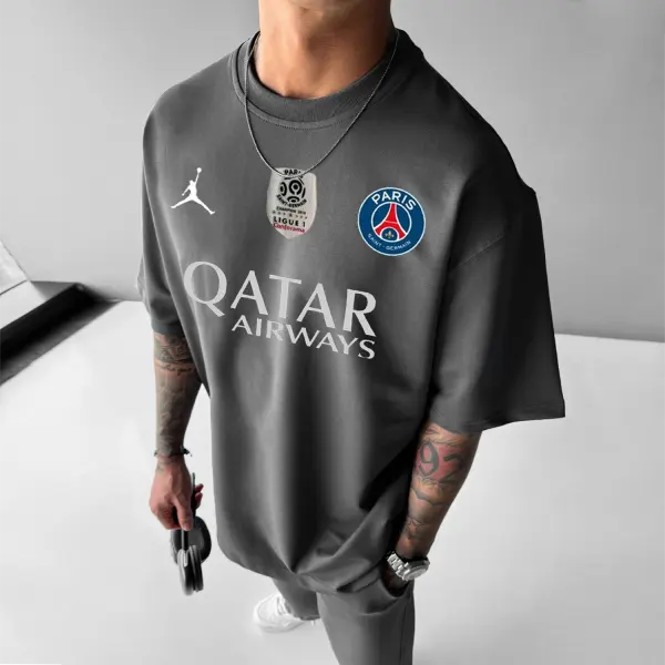 Paris Saint Germain Oversized T-shirt - Yiyistories.com 