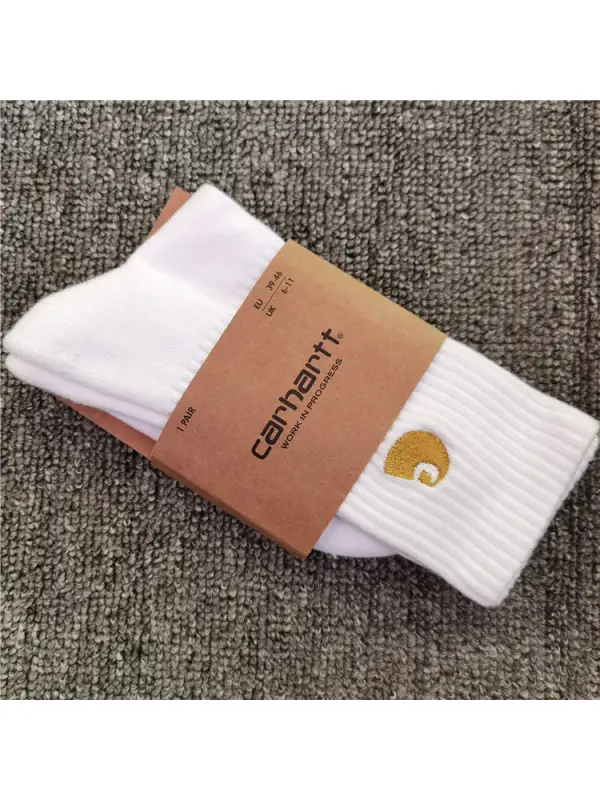 American Vintage Stretch Athletic Long Socks - Timetomy.com 