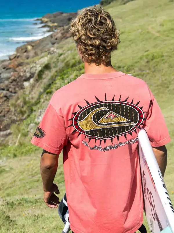 Men's Retro Surf T-Shirt - Menbarn.com 