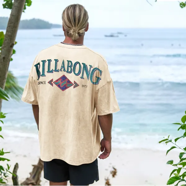 Unisex Vintage BL Casual Surf T-shirt - Yiyistories.com 