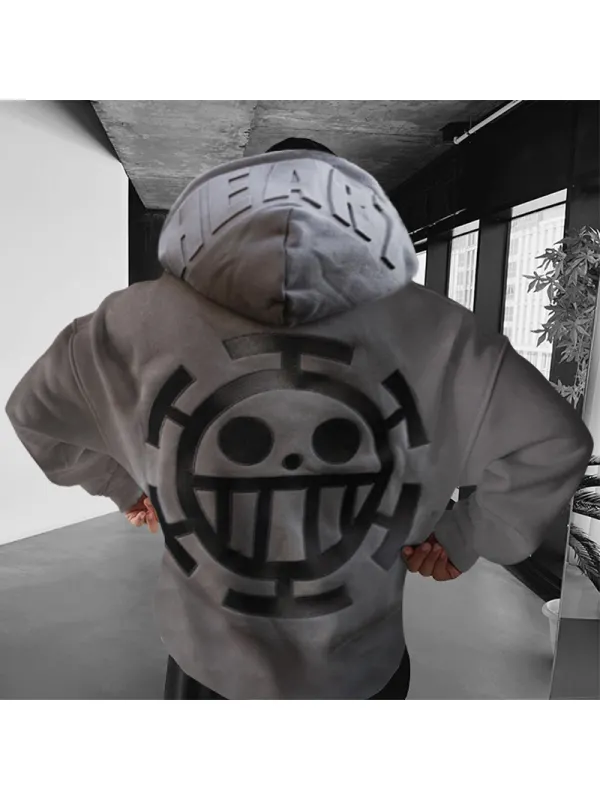 Oversize Print Hoodie - Localziv.com 