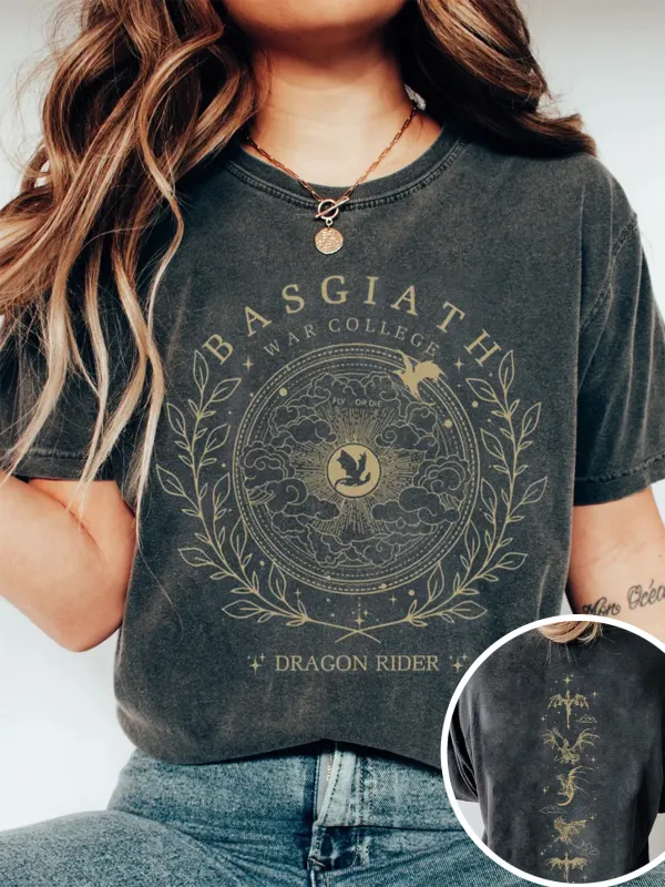 Fourth Wing Double-Sided Shirt - Aptkoi.com 