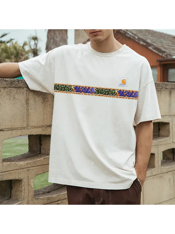 Retro Surf T-Shirt Unisex Street Retro Skateboard T-Shirt - Ootdmw.com 