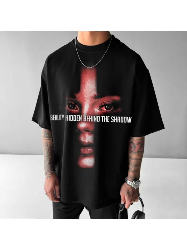 Oversize Shadow T-Shirt - Timetomy.com 