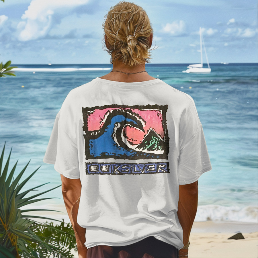 

Unisex Vintage Quiksilver Surf Casual T-shirt