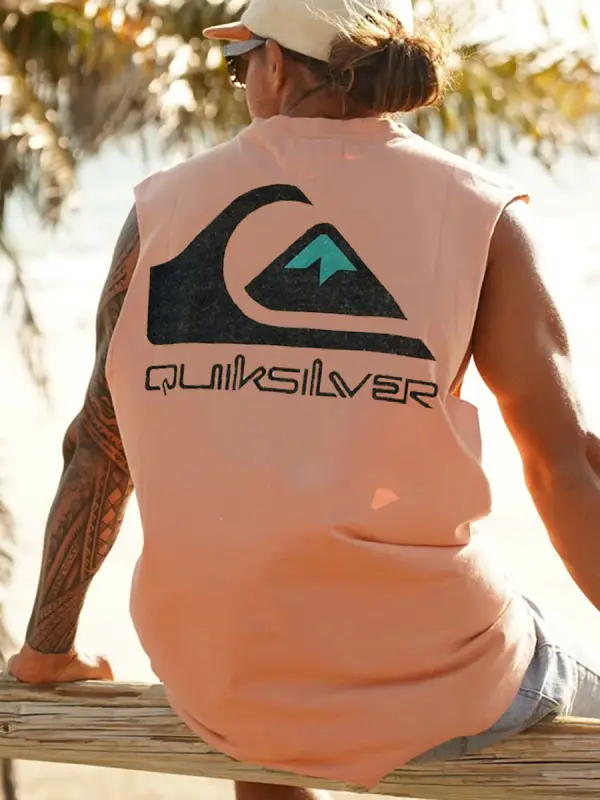 Quiksilver Mens Simple Surf Sleeveless Shirts - Menwyx.com 
