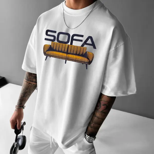 Vintage Sofa T-shirt - Spiretime.com 