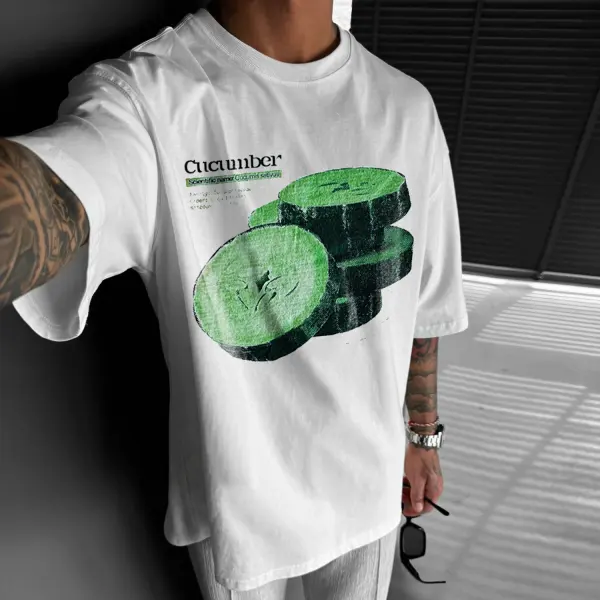 Vintage Cucumber T-Shirt - Ootdyouth.com 