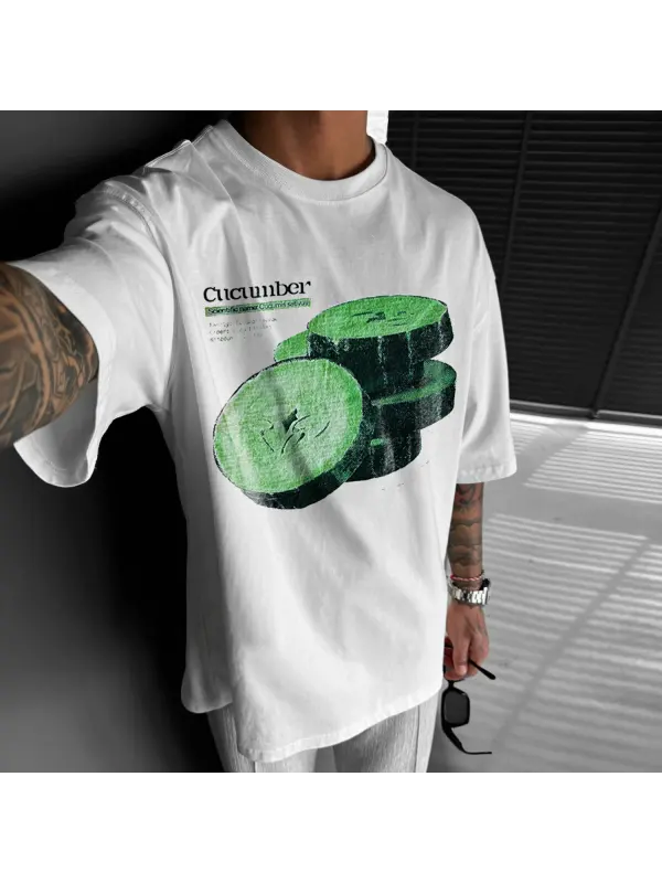 Vintage Cucumber T-Shirt - Anrider.com 