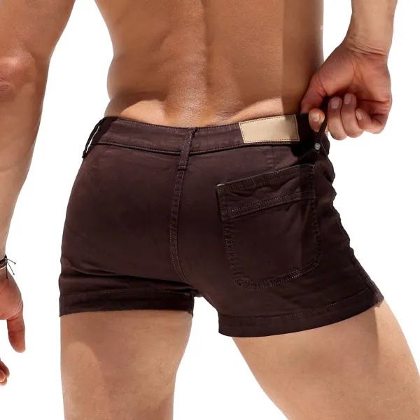 Men's Tight Stretch Shorts - Mobivivi.com 