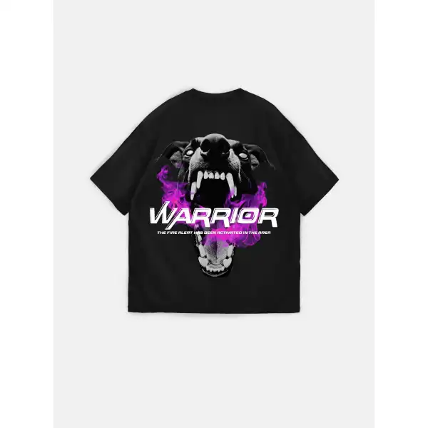 Oversize Warrior T-Shirt - Yiyistories.com 