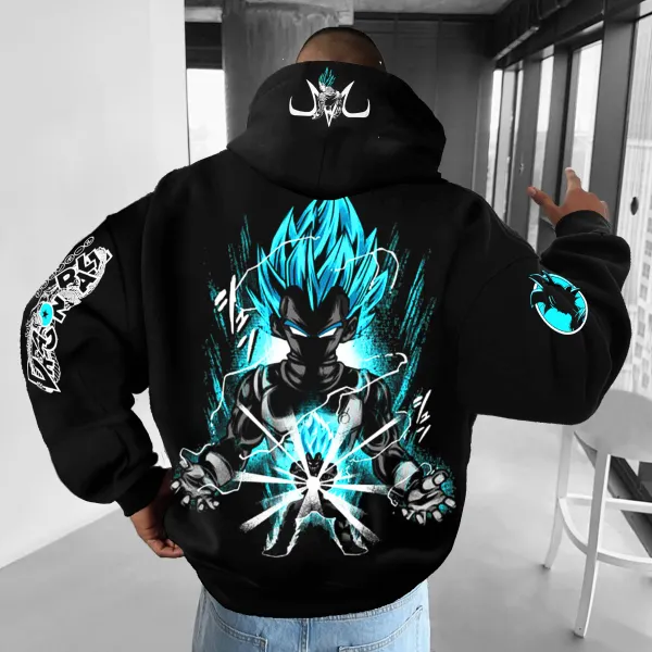 Unisex Anime Oversized Hoodie - Wayrates.com 