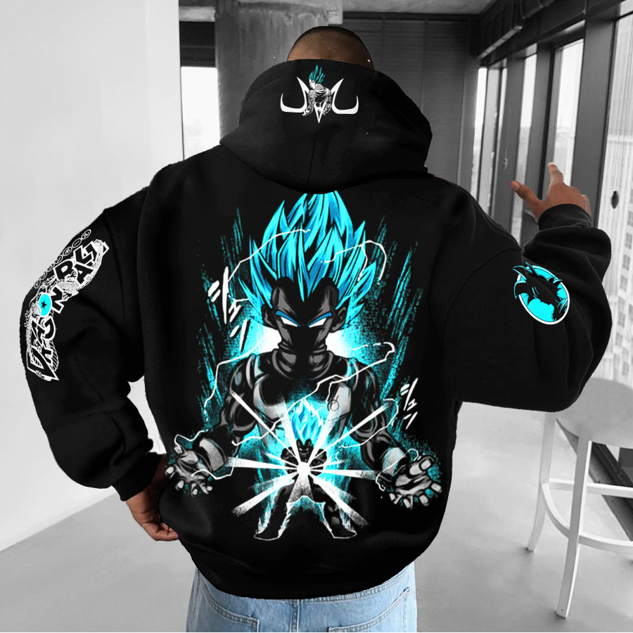 

Unisex Dragon Ball Anime Oversized Hoodie