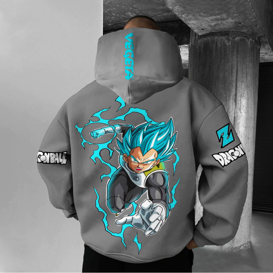 

Unisex Anime Art Printed Casual Oversized Hoodie