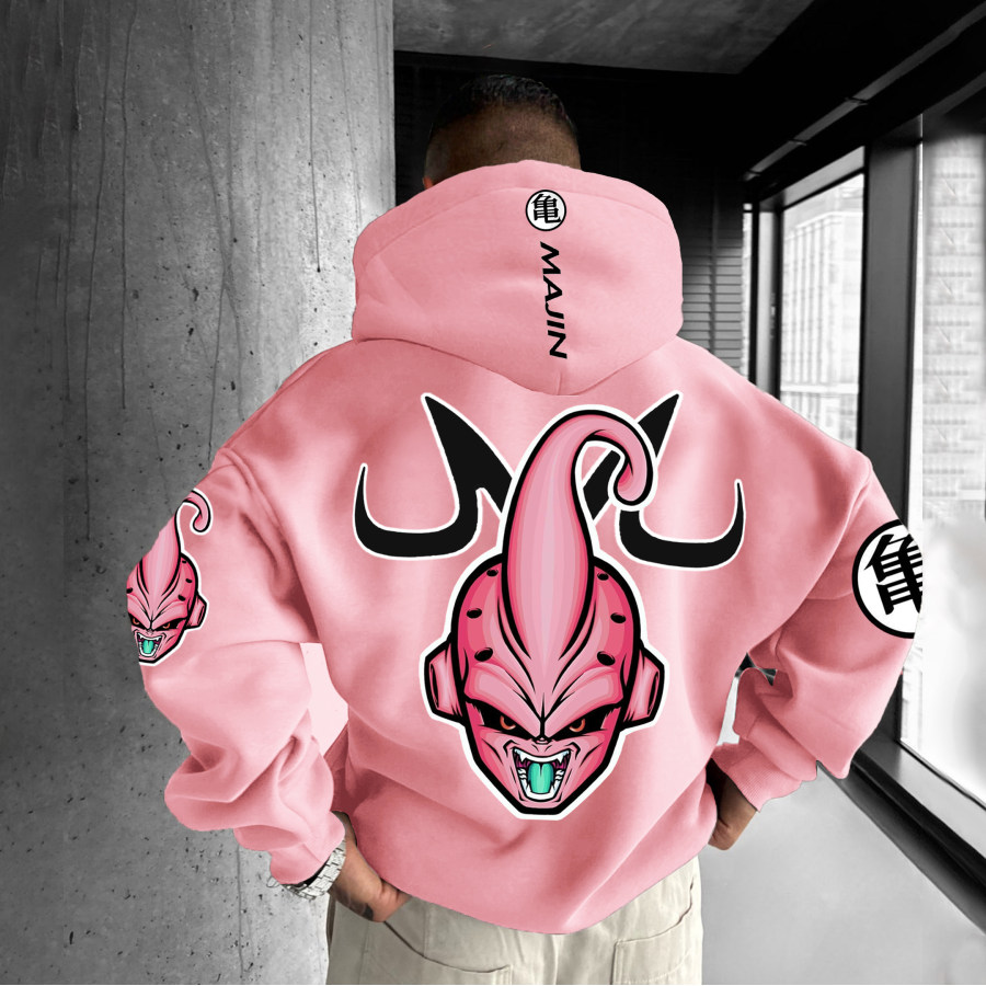 

Unisex Anime Printed Casual Oversized Hoodie