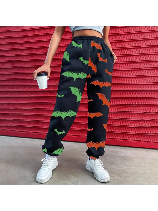 Fun Skull Pattern Casual Pants Women's Jogging Pants - Localziv.com 