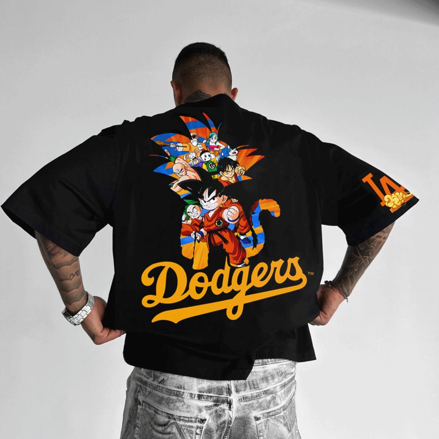 

Unisex Anime Baseball Oversized T-shirt