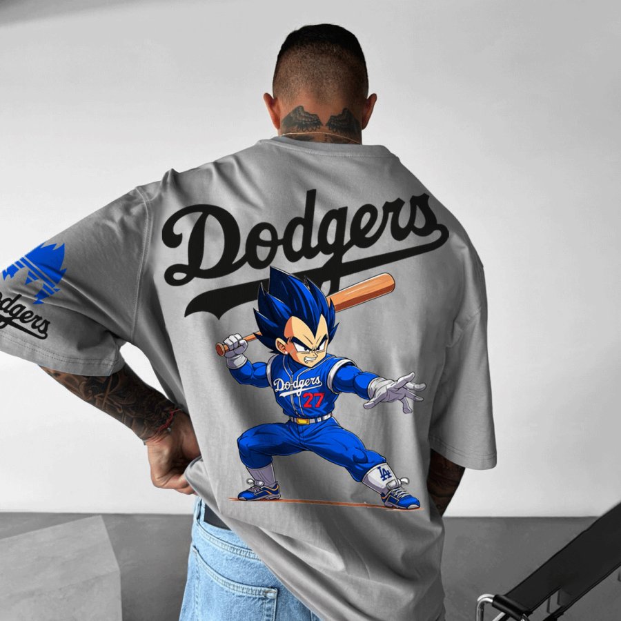 

Unisex Anime Baseball Casual Oversized T-shirt