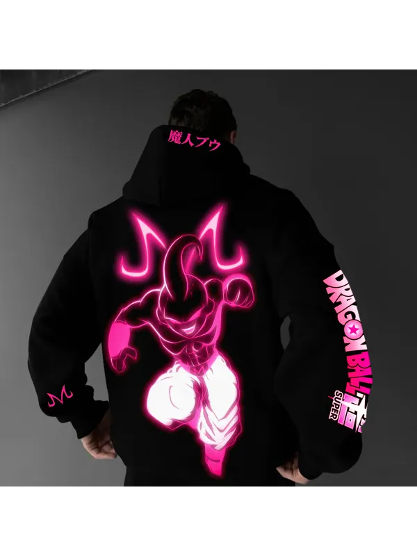 Unisex Oversized Japanese Anime Hoodie - Localziv.com 
