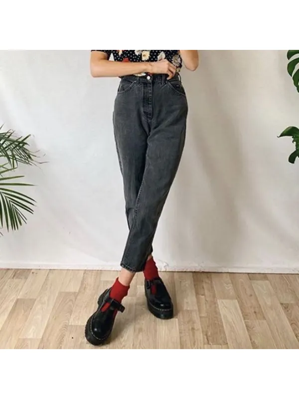 Women's Solid Color Basic Trousers - Anrider.com 