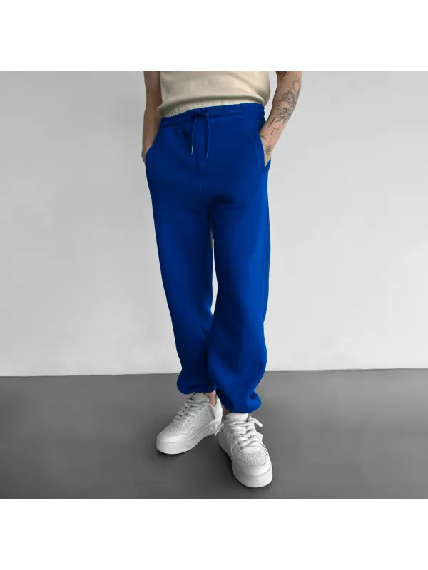Fashionable And Casual Unisex Sports Pants, Fleece Autumn Sports Pants - Aptkoi.com 