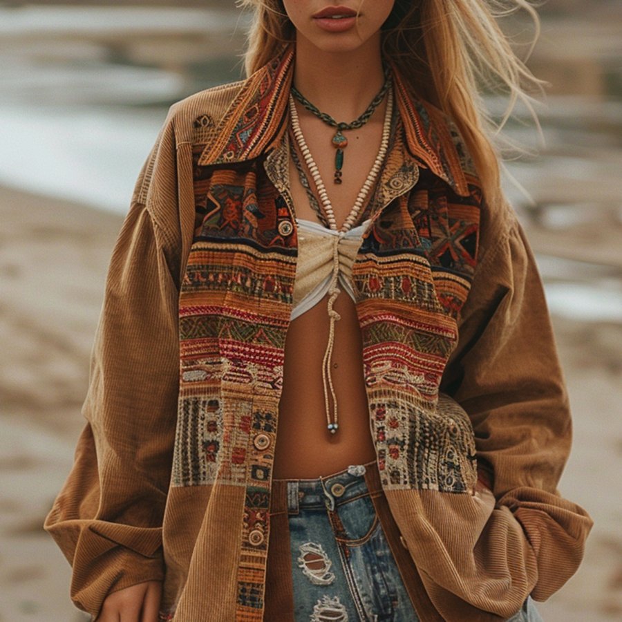 

Outdoor Casual Retro Jacket