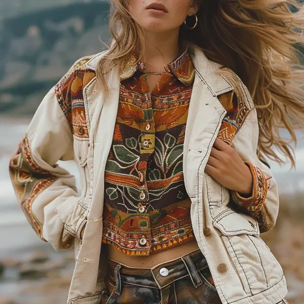 Women's Vintage Resort Jacket - Elementnice.com 