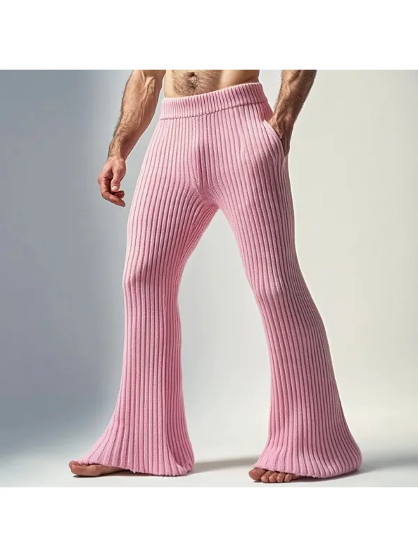 Men's Knitted Autumn & Winter Comfortable Slim Pants - Localziv.com 