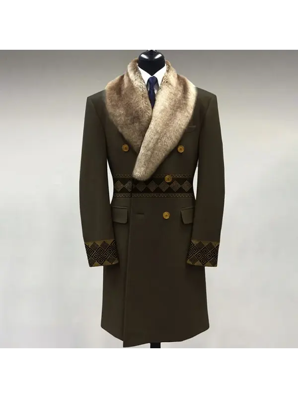 Men's Autumn & Winter Elegant Long Coats - Shopyiyistories.com 