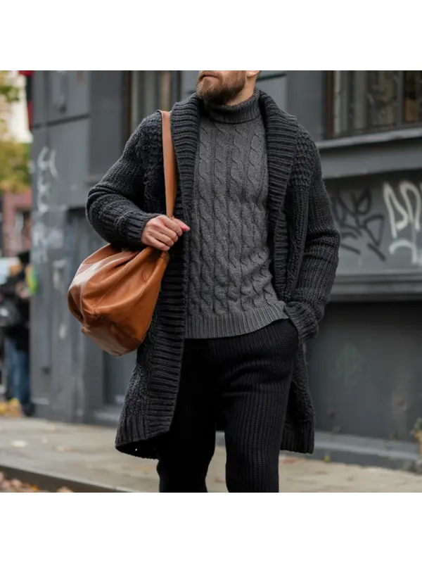 Men's Knitted Warm Jacket - Anrider.com 