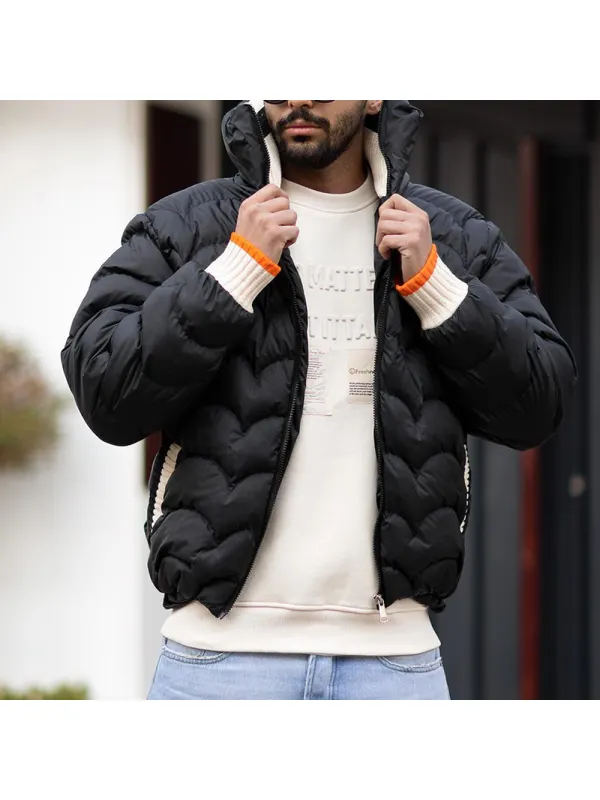 Unisex Down Puffer Jacket - Ootdmw.com 