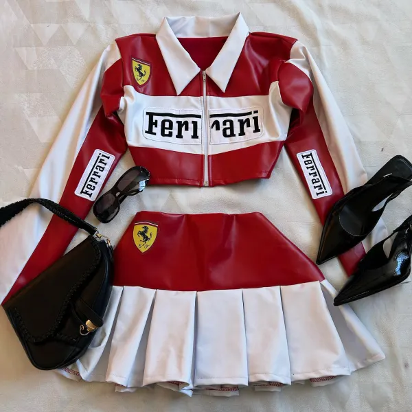 Fashionable Short Long Sleeve Suit - Spiretime.com 