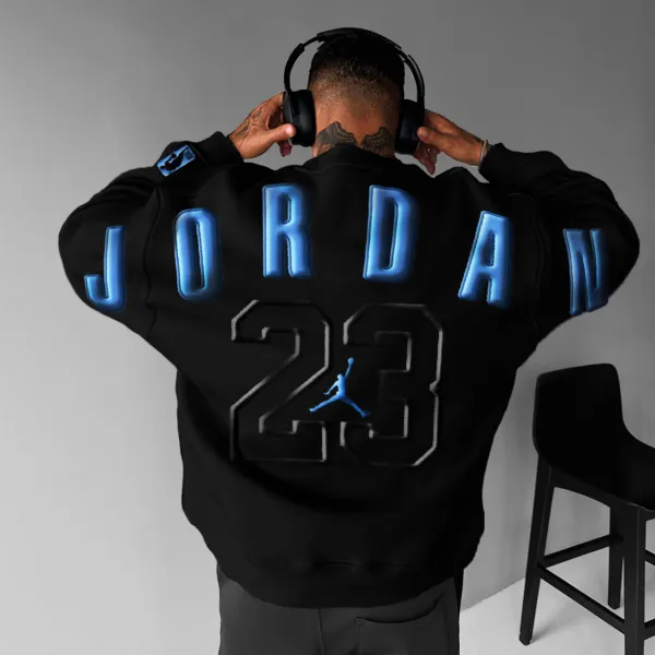 Unisex Oversized Jumpman Basketball Sweatshirt Only $34.99 - Cotosen.com 