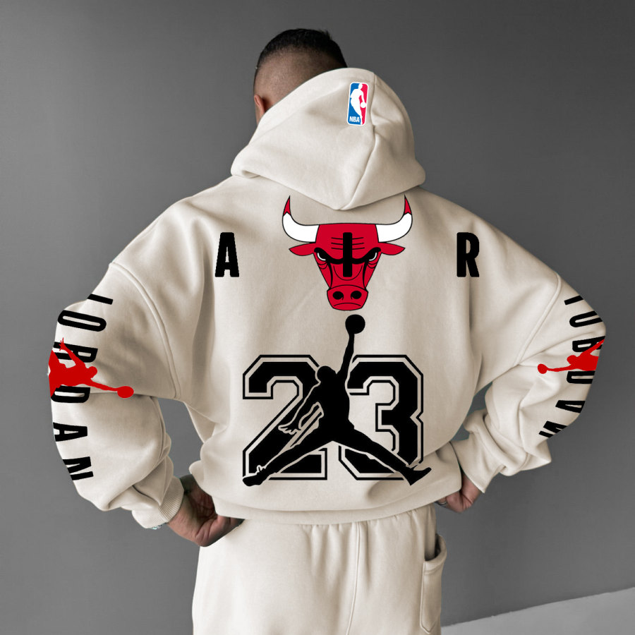 

Men's Basketball Branded Print Hoodie