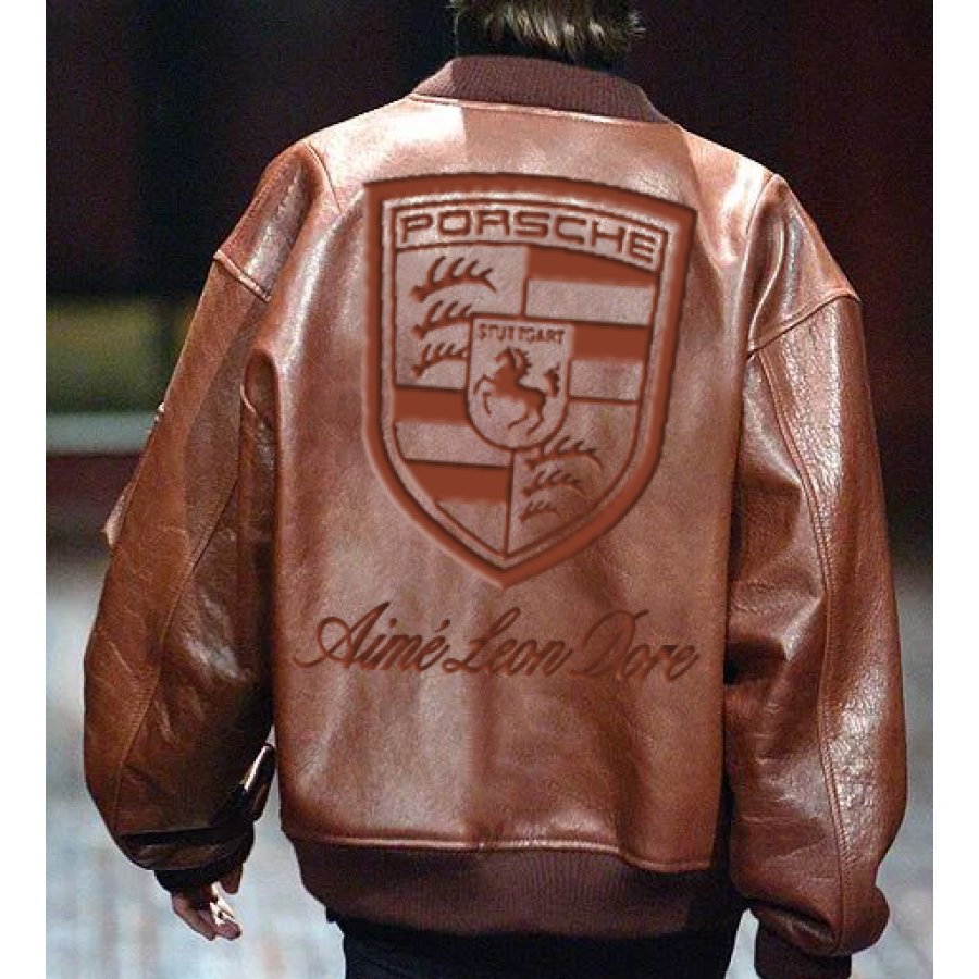 

Unisex Racing Leather Jacket