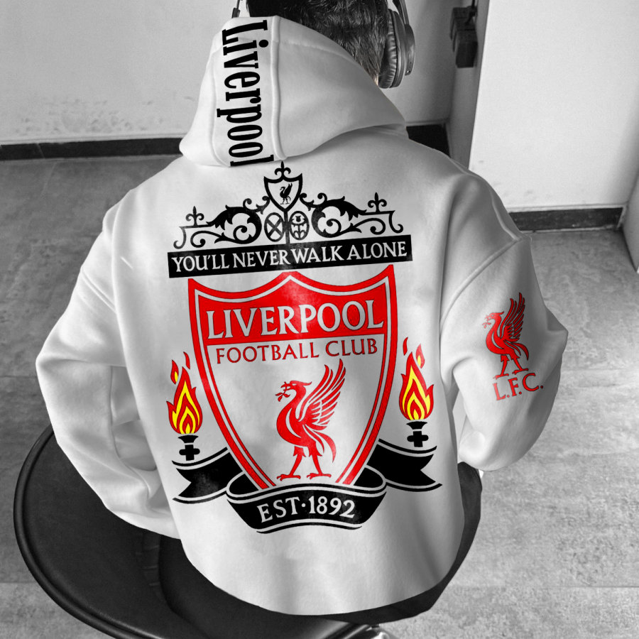 

Street Football Print Unisex Hoodie
